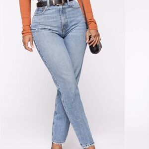 Fashion Nova Classic Blue Jeans